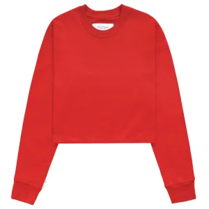 Monday Long Sleeve Crop Top Tart