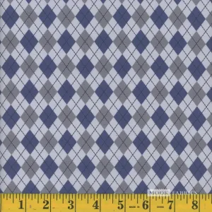 Mook Cotton Golf Argyle Plaid 9 Iron 116241