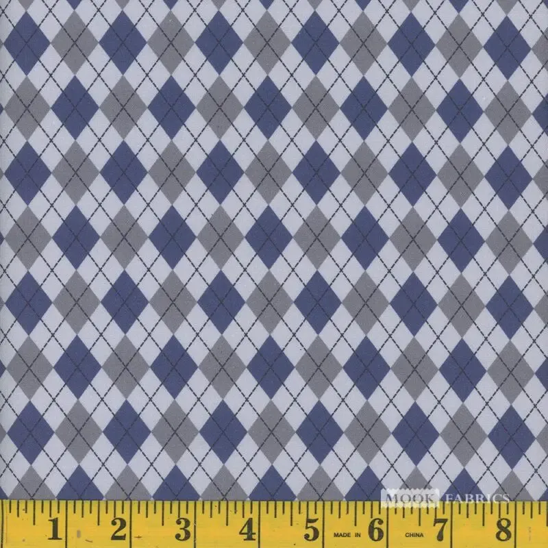 Mook Cotton Golf Argyle Plaid 9 Iron 116241