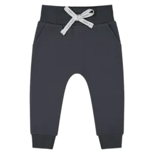 Morgan Cotton Track Pant - Smoke
