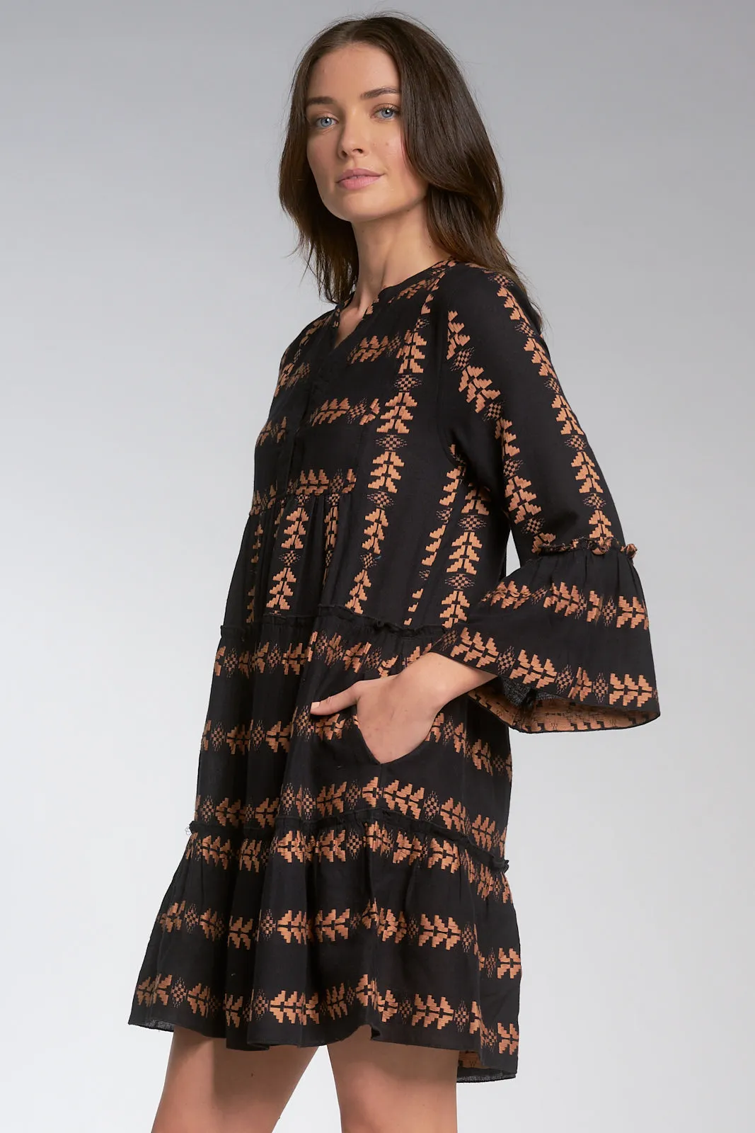 Morocco Tiered Dress