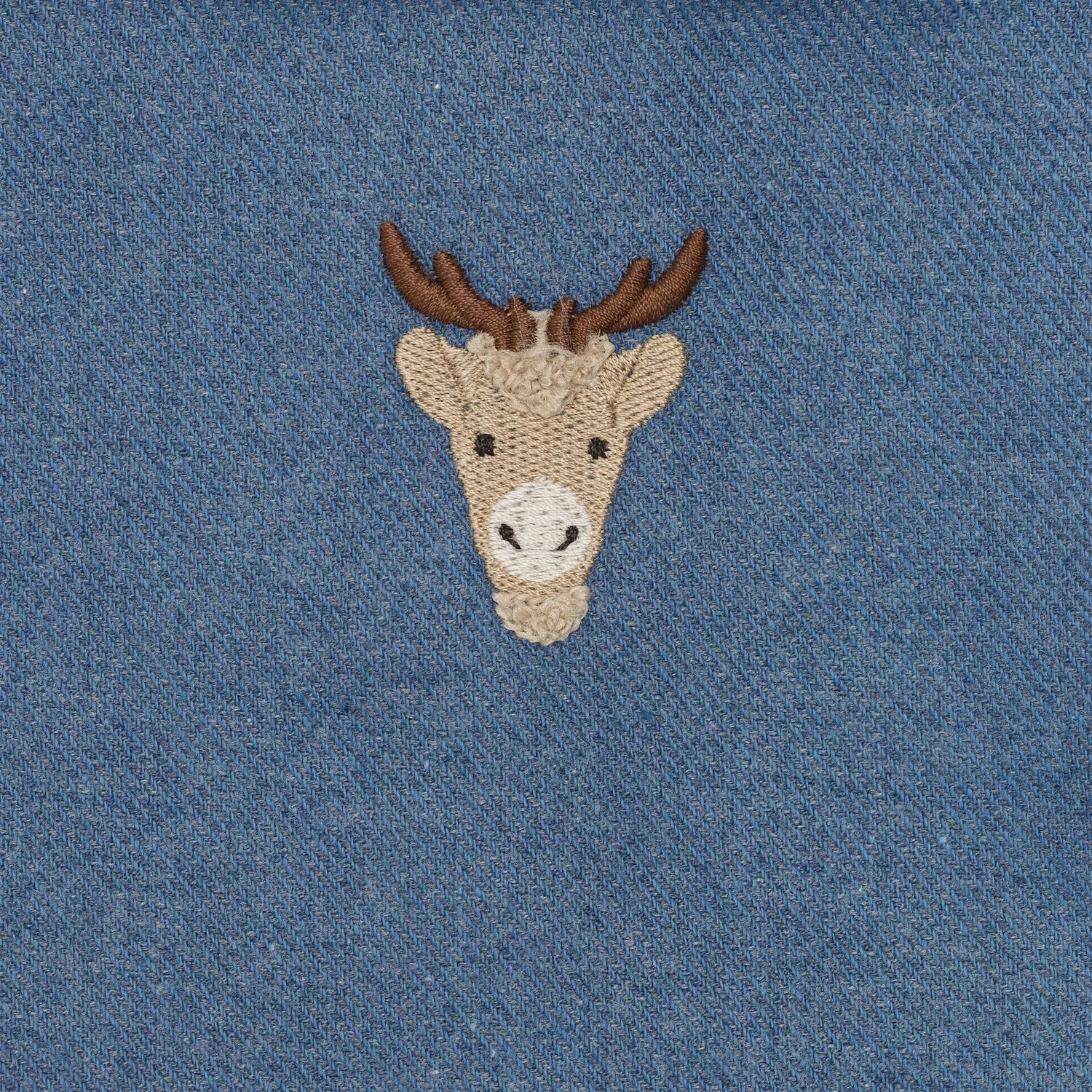 Mosie Overalls | Reindeer | Vintage Blue