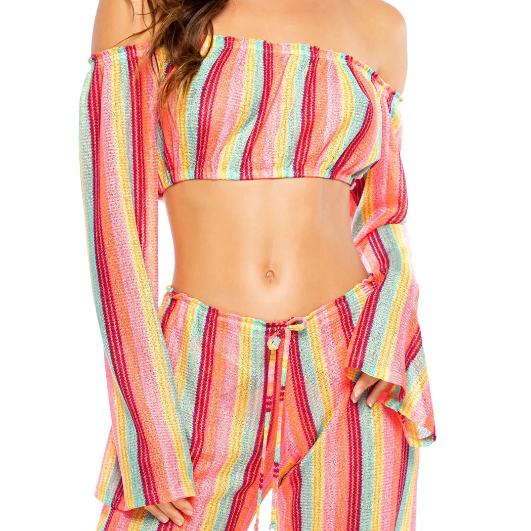 MUSE FEELS - Tropicana Shoulder Top