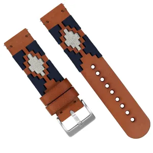 Navy Linen Gaucho Watch Band