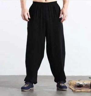 Neo Classic Kung Fu Elastic Loose Trousers