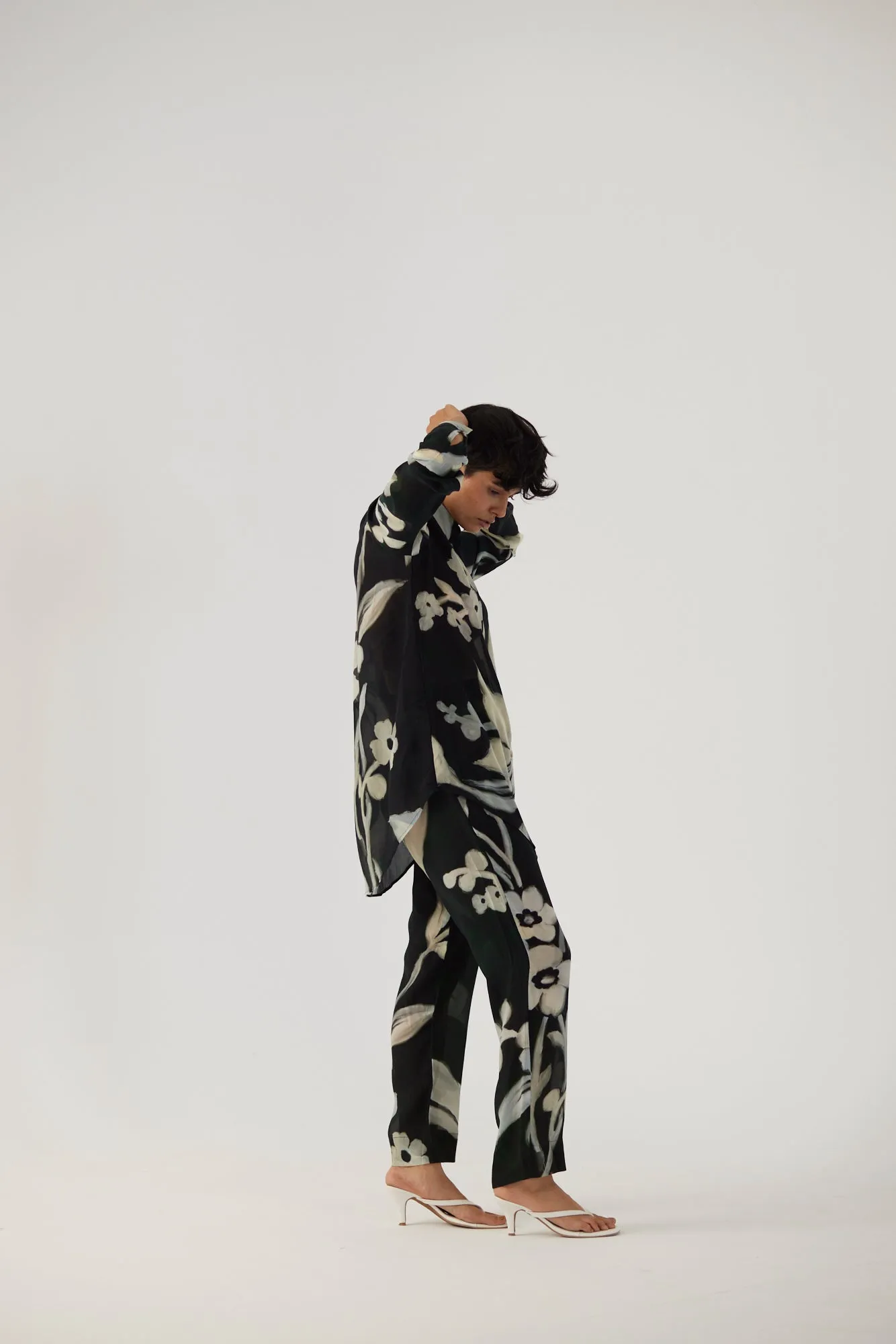 New Season Fall 24/Summer 25-Coord Set Crepe Chicory Black-YAMBB20-Fashion Edit Yam