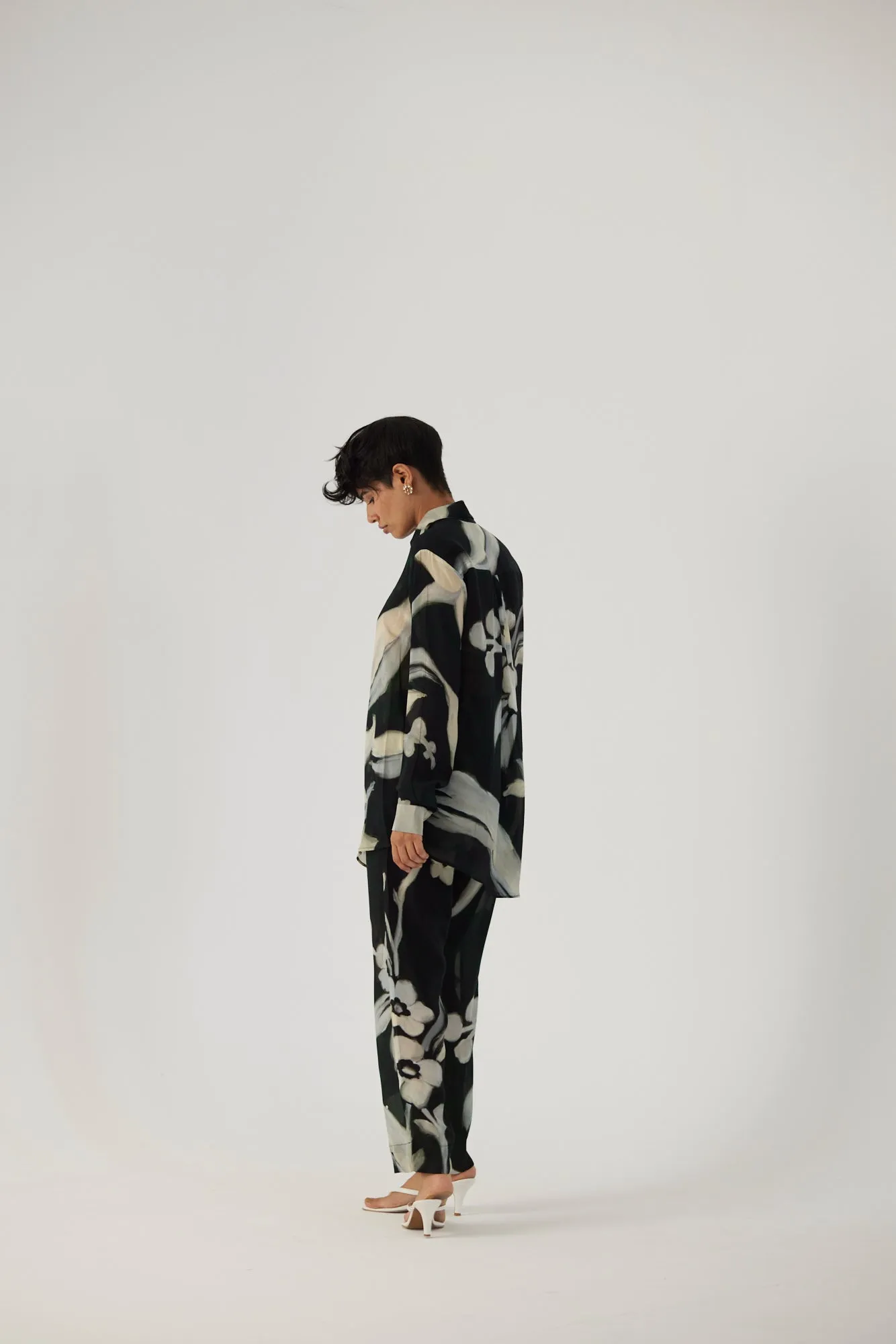 New Season Fall 24/Summer 25-Coord Set Crepe Chicory Black-YAMBB20-Fashion Edit Yam