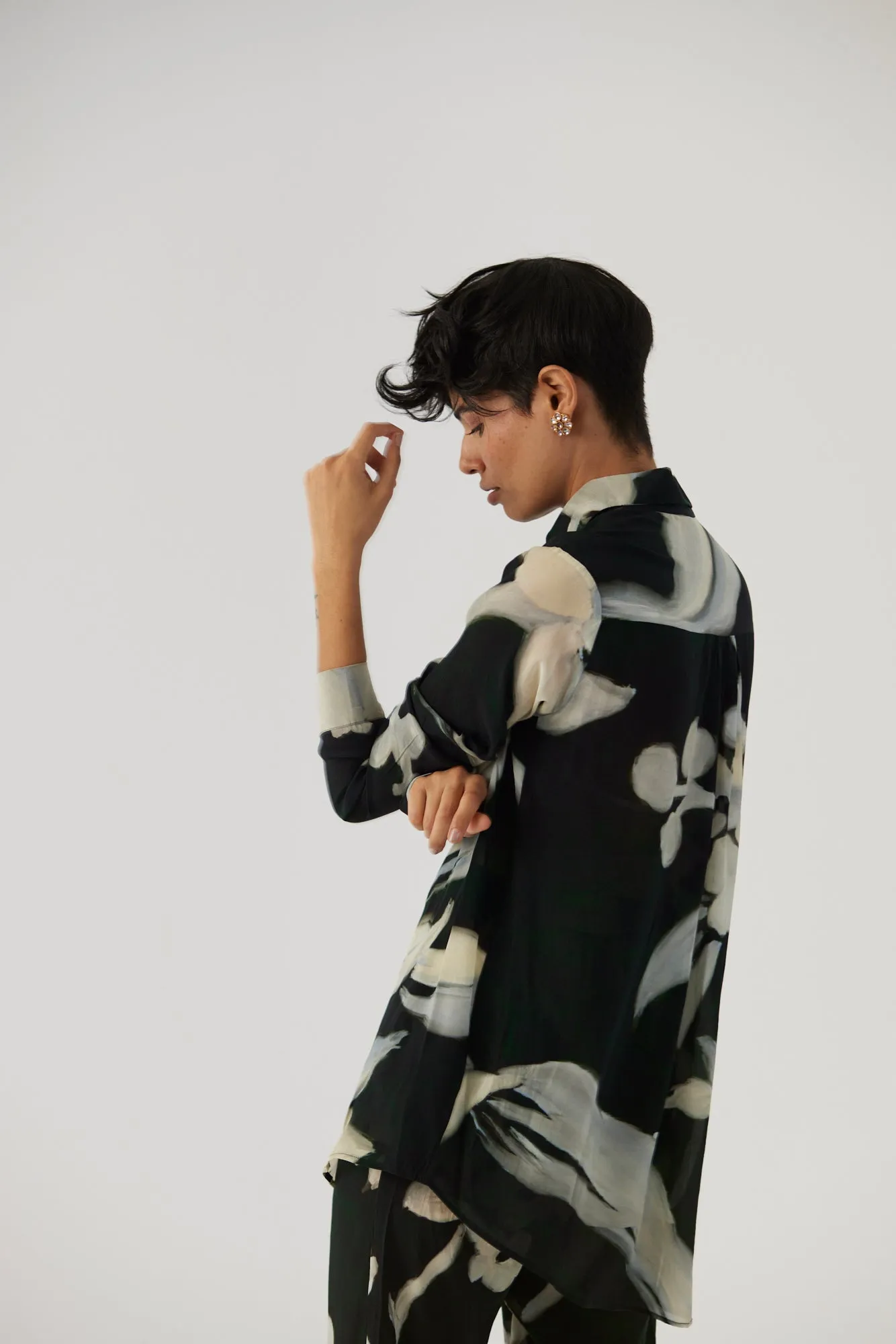 New Season Fall 24/Summer 25-Coord Set Crepe Chicory Black-YAMBB20-Fashion Edit Yam