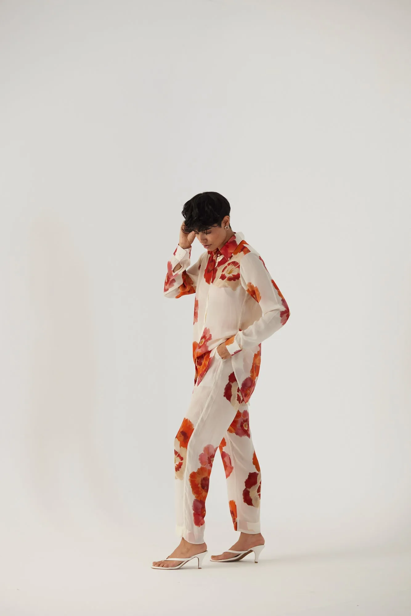 New Season Fall 24/Summer 25-Coord Set Crepe Valentine White-YAMBB26-Fashion Edit Yam