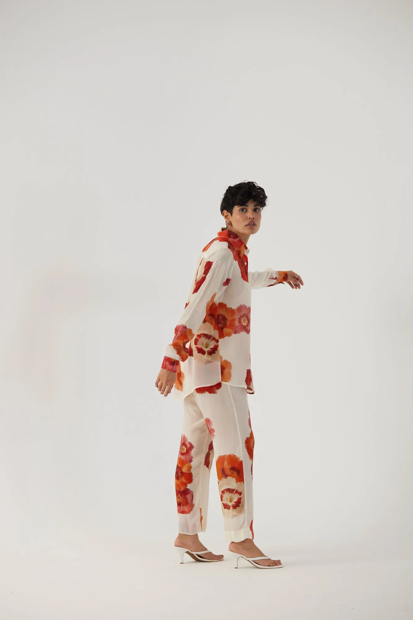 New Season Fall 24/Summer 25-Coord Set Crepe Valentine White-YAMBB26-Fashion Edit Yam