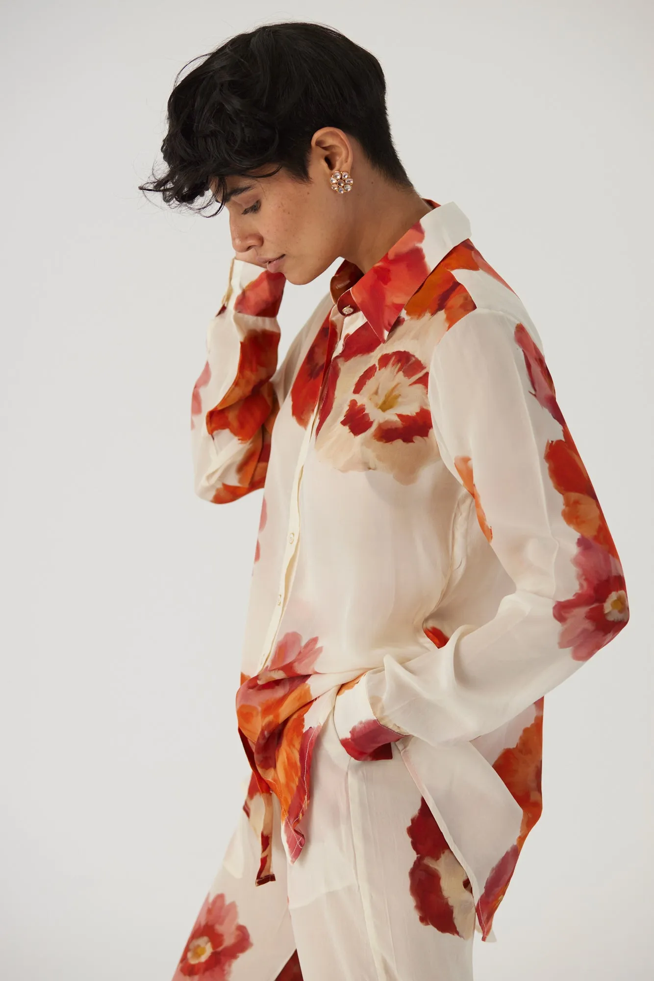 New Season Fall 24/Summer 25-Coord Set Crepe Valentine White-YAMBB26-Fashion Edit Yam