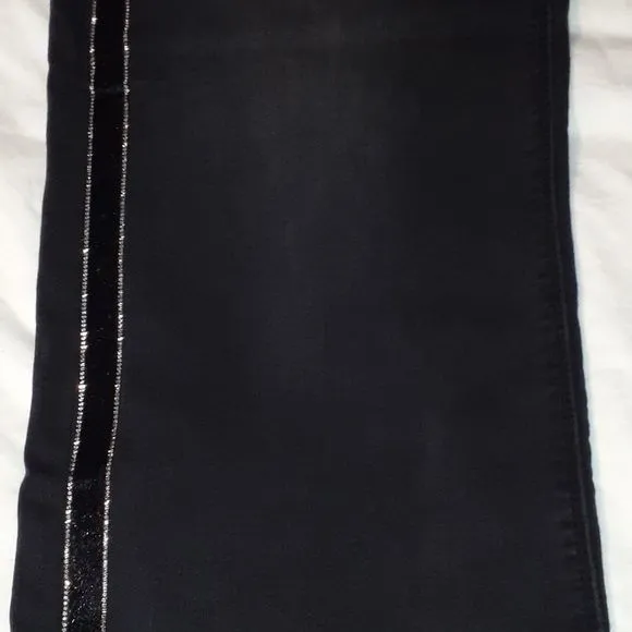NEW Seven7 High Rise‎ Gaucho Tuxedo Jeans Size 8