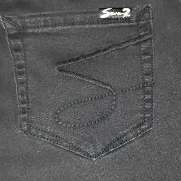 NEW Seven7 High Rise‎ Gaucho Tuxedo Jeans Size 8