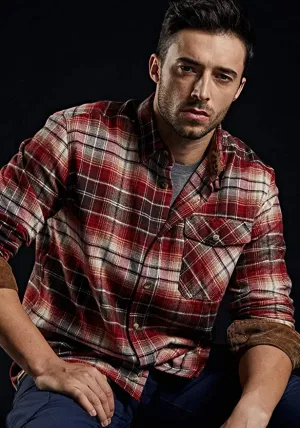 New with tags! CQR Men's All Cotton Flannel Shirt, Long Sleeve Casual Button Up Plaid Shirt, Brushed Soft. Sz S!