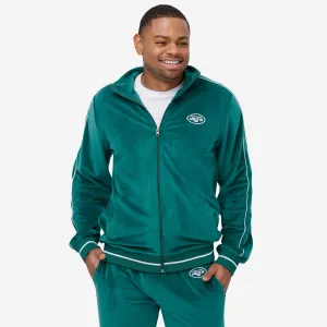 New York Jets 2019 Retro Velour Zip Up Top