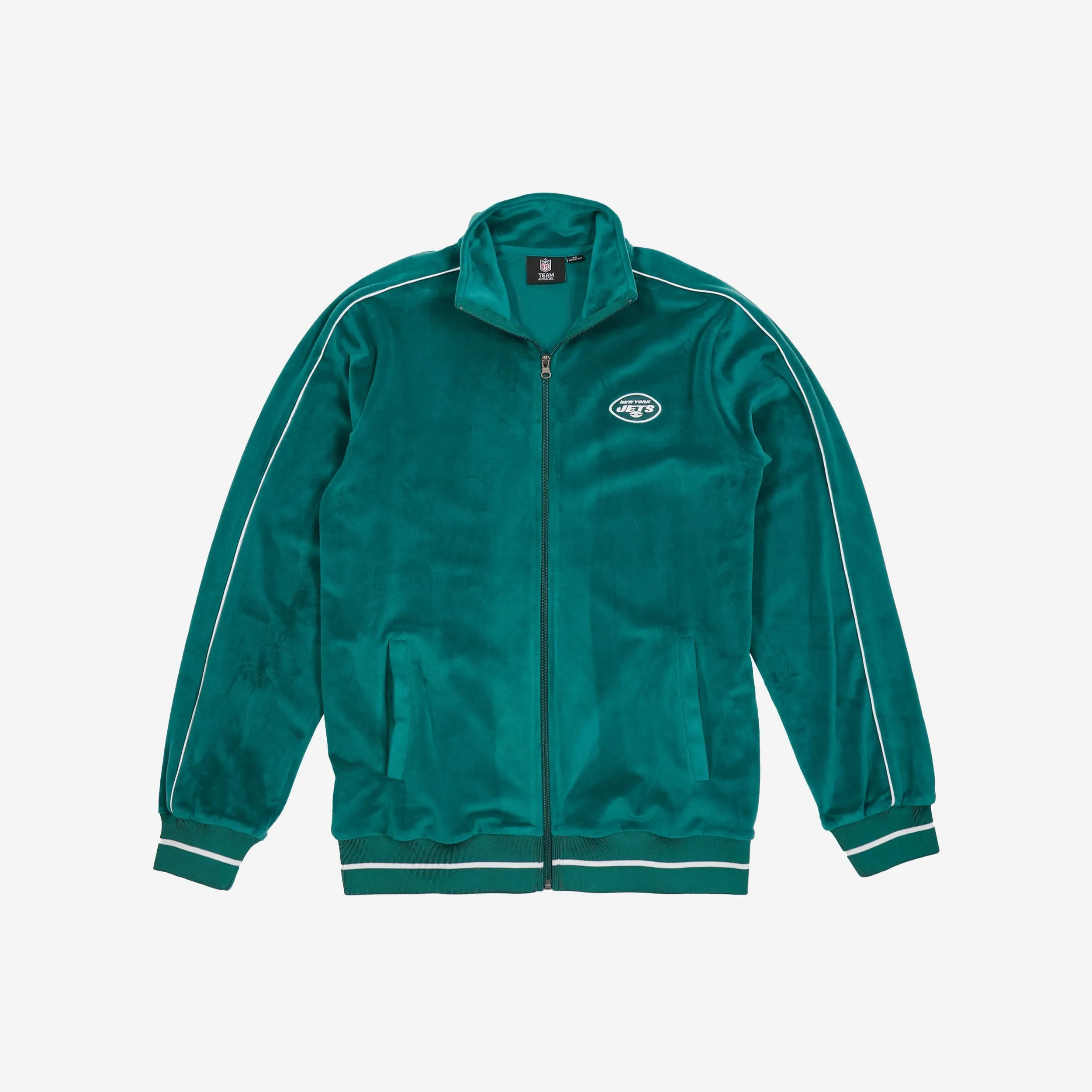 New York Jets 2019 Retro Velour Zip Up Top