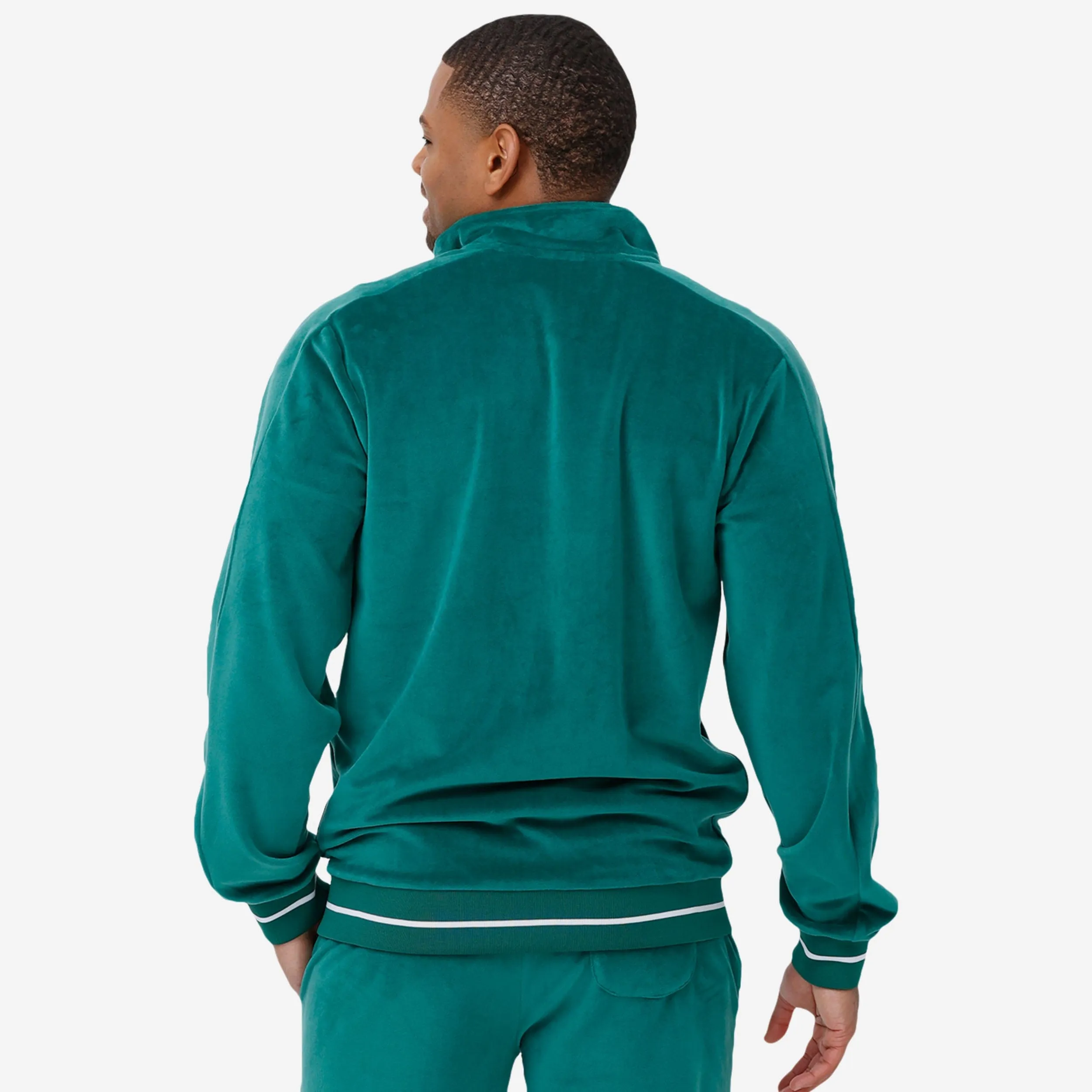 New York Jets 2019 Retro Velour Zip Up Top
