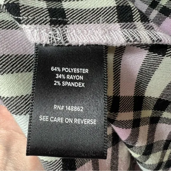 Nwot Torrid Flannel Hooded Anorak