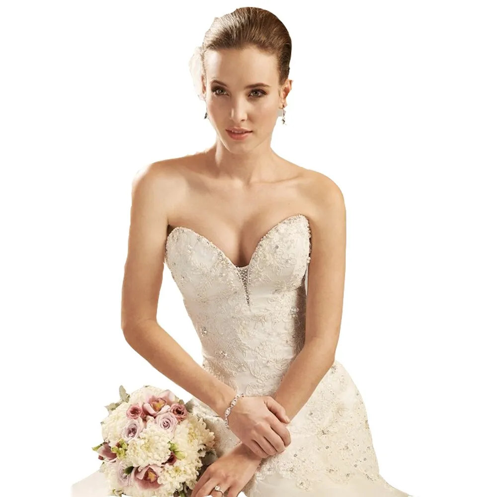 Off Shoulder Princess Wedding Dress Lace Sweetheart Corset And Puffy Ball Gown Skirt Free Shipping