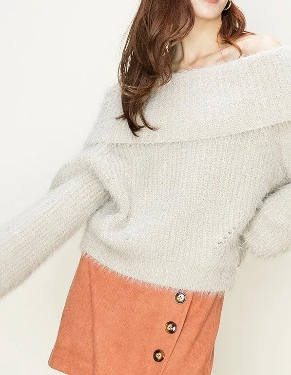 Off The Shoulder Sweater
