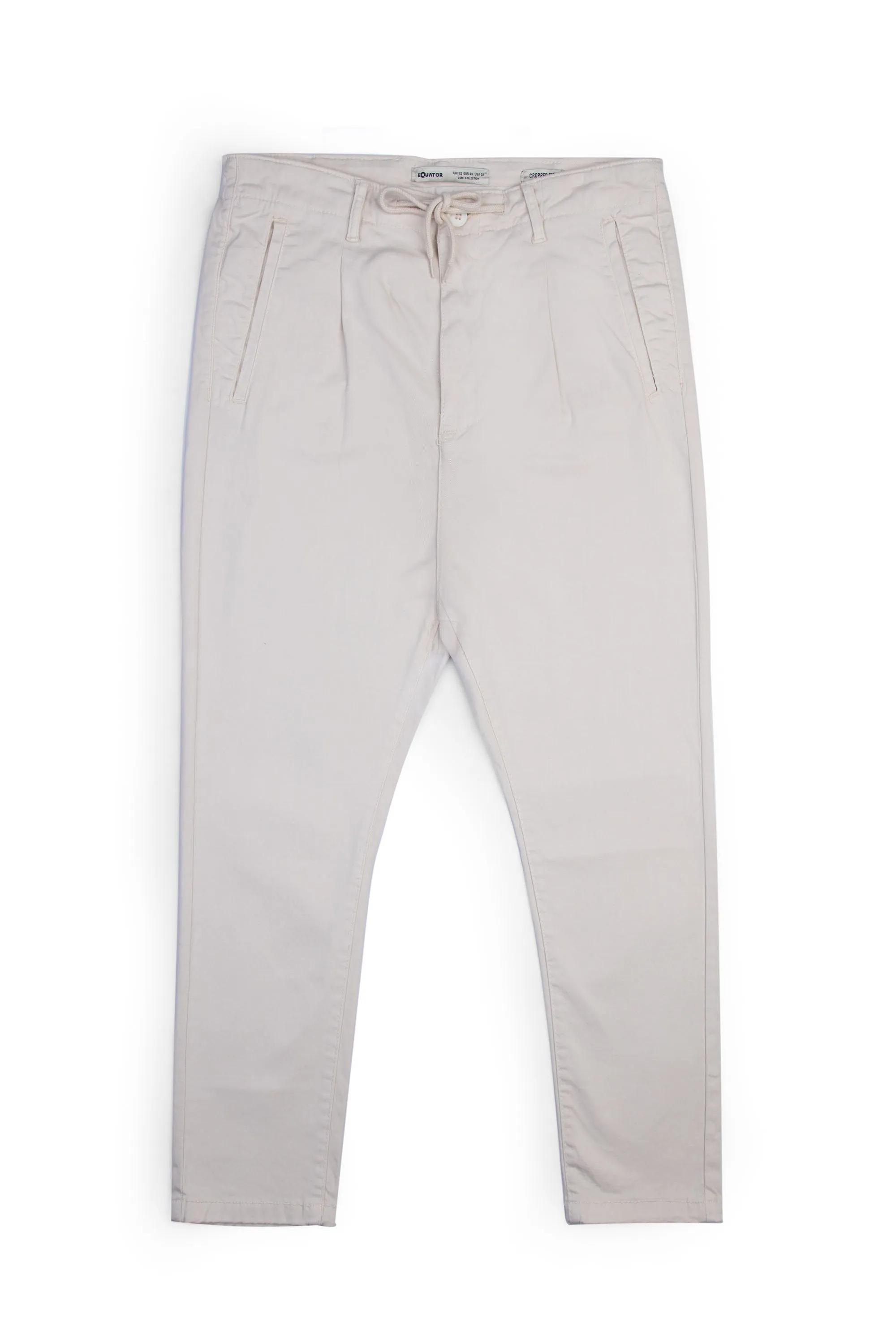 Off-White Cotton Pants
