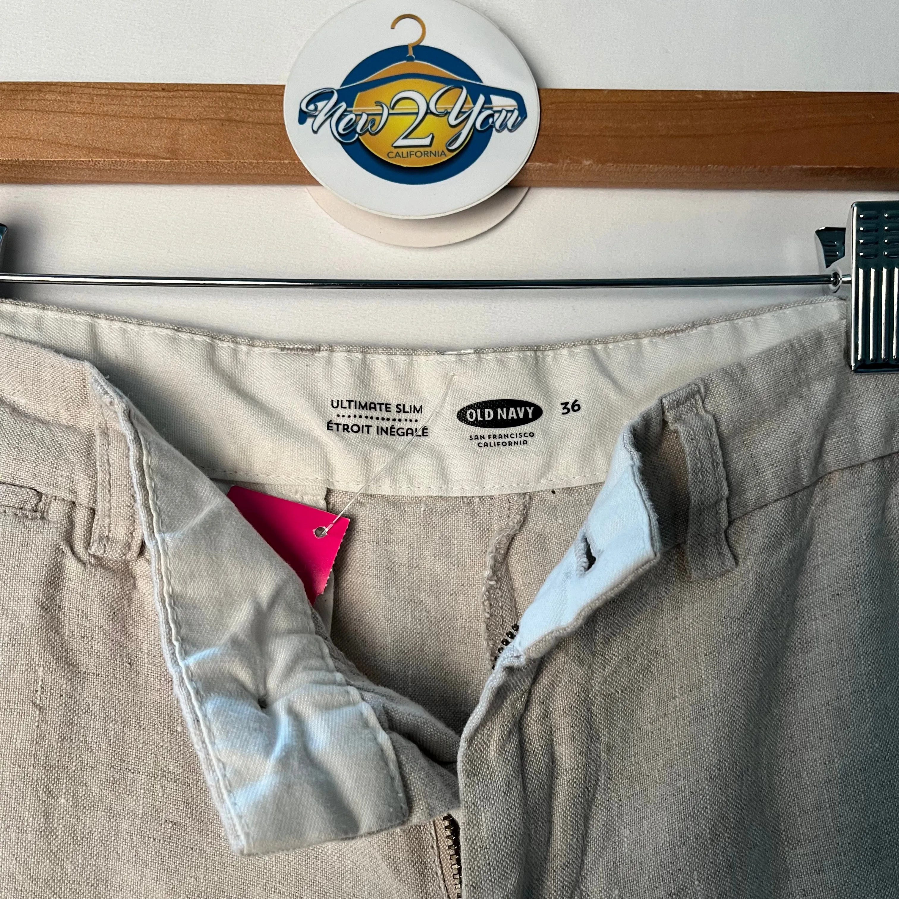Old Navy Ultimate Slim Linen Shorts