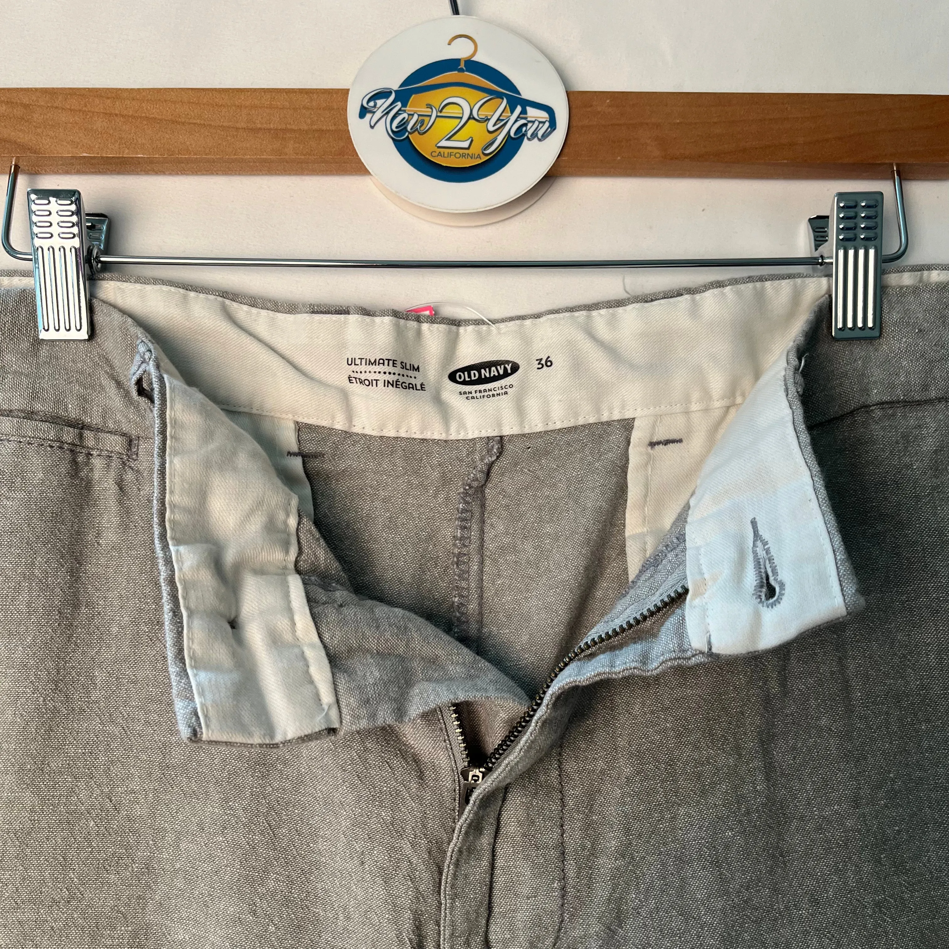 Old Navy Ultimate Slim Linen Shorts