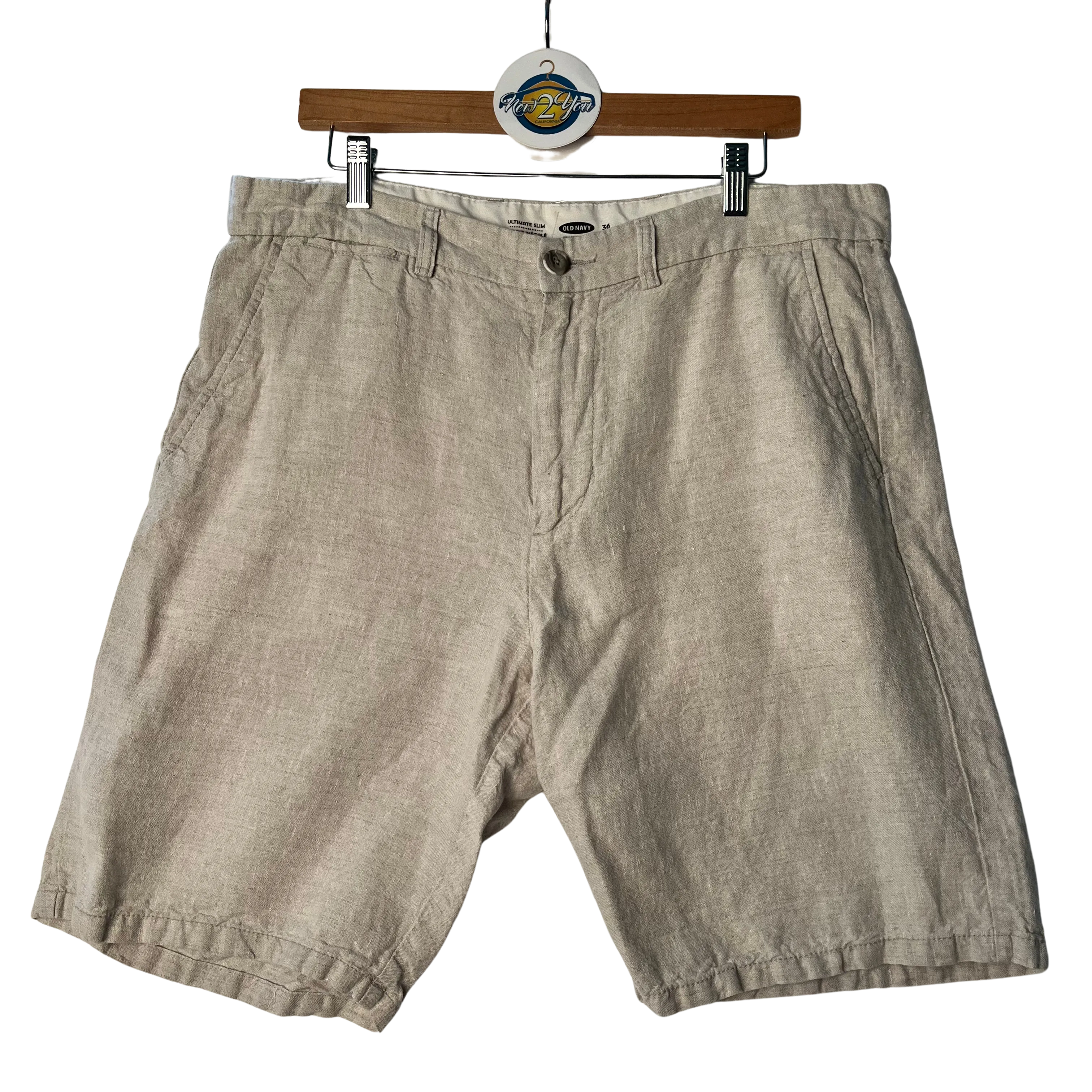 Old Navy Ultimate Slim Linen Shorts