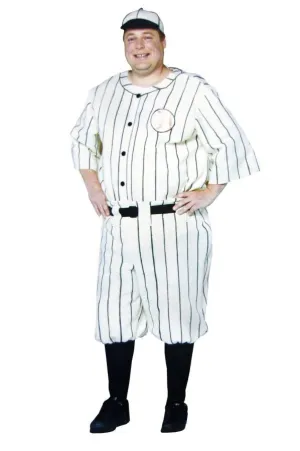 Old Tyme Baseball Player Plus  Costume