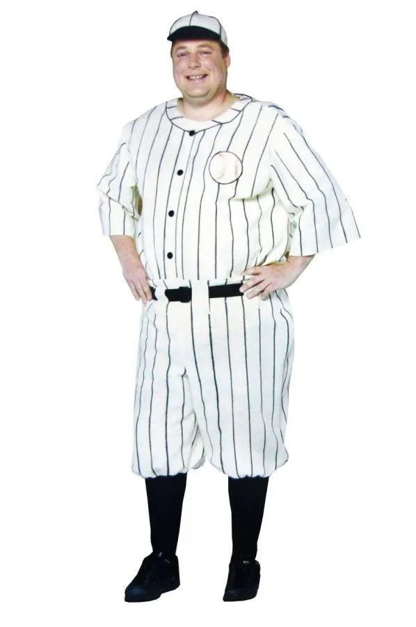 Old Tyme Baseball Player Plus  Costume