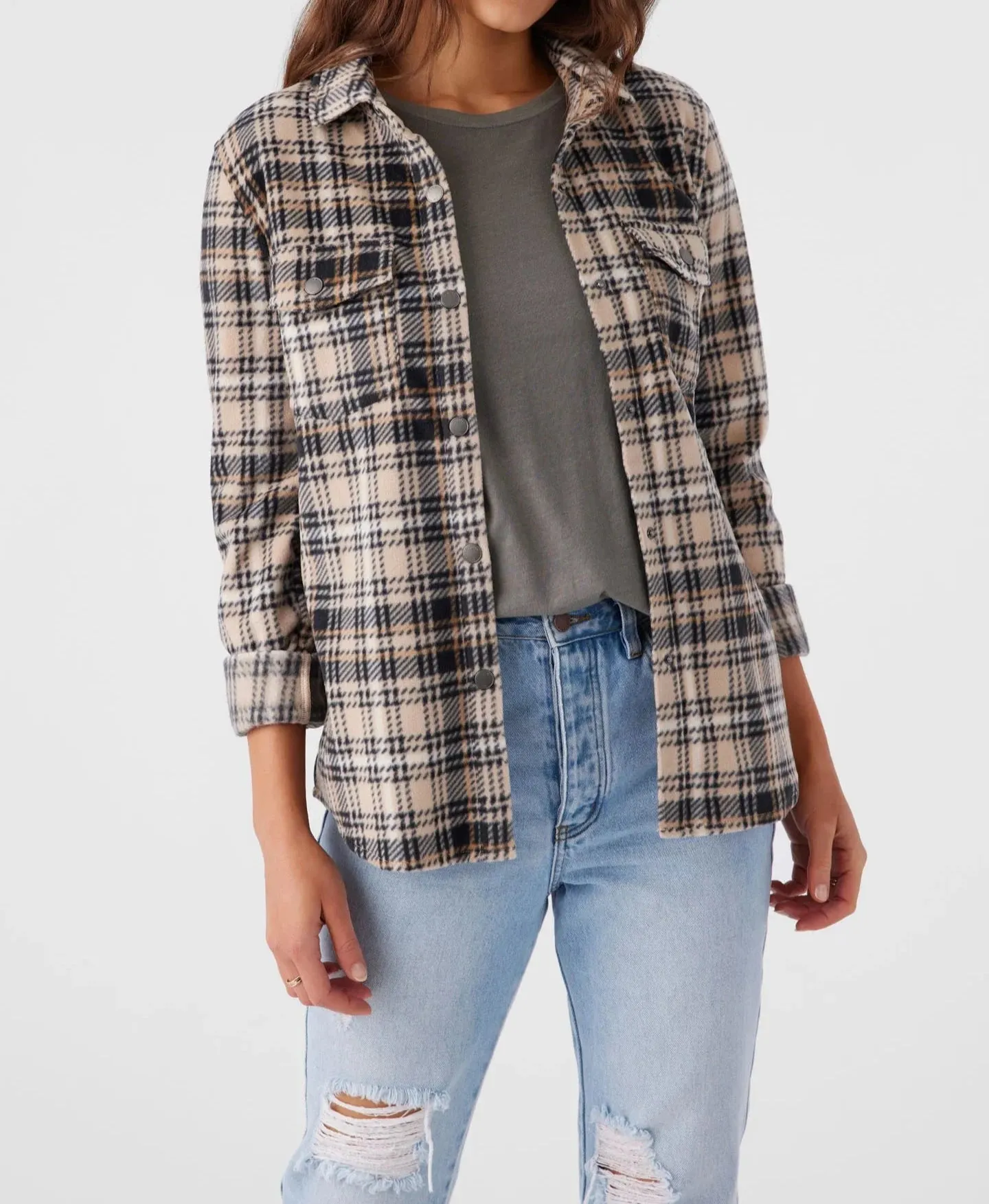 O'NEILL Zuma Superfleece Flannel Top