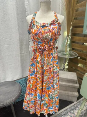 Orange Vacation Dreams Midi