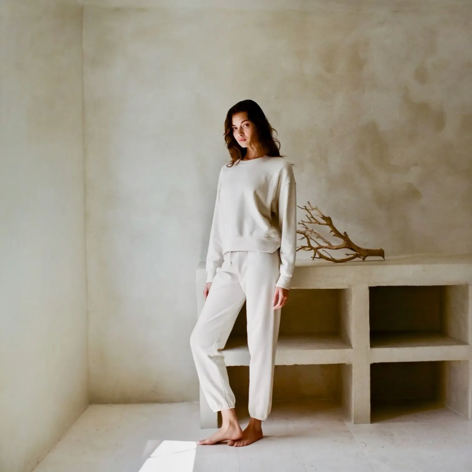 Organic Cotton Washed Joggers