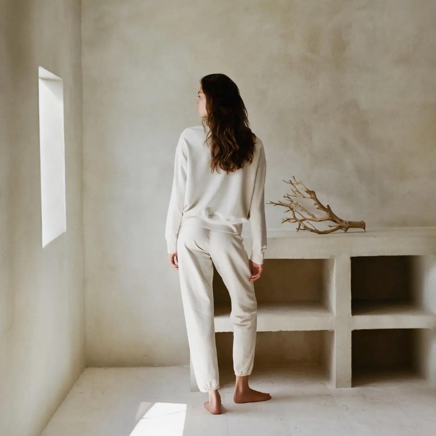 Organic Cotton Washed Joggers