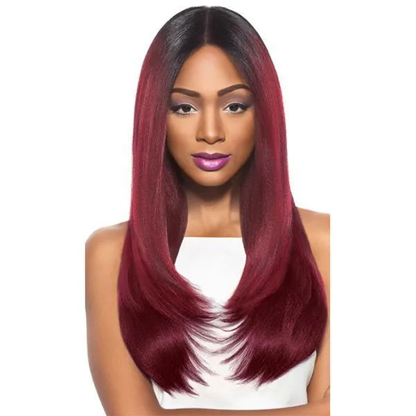 Outre Synthetic Swiss X Lace Front Wig - Risa