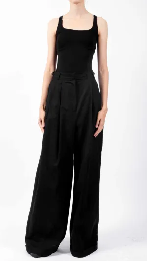 Oversized Fit Cotton Pants