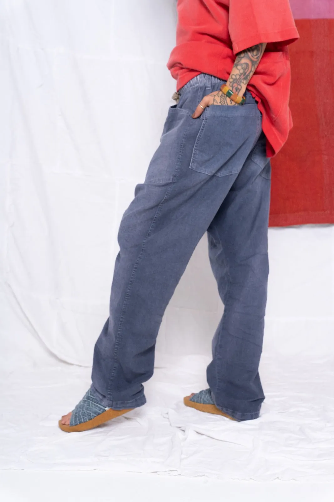 P38 Hemp & Organic Cotton Sunfaded Dye Navy