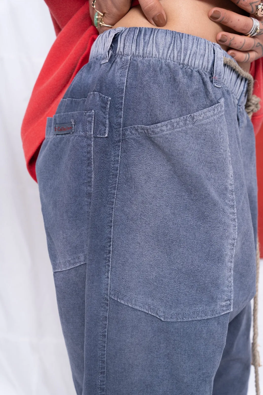 P38 Hemp & Organic Cotton Sunfaded Dye Navy