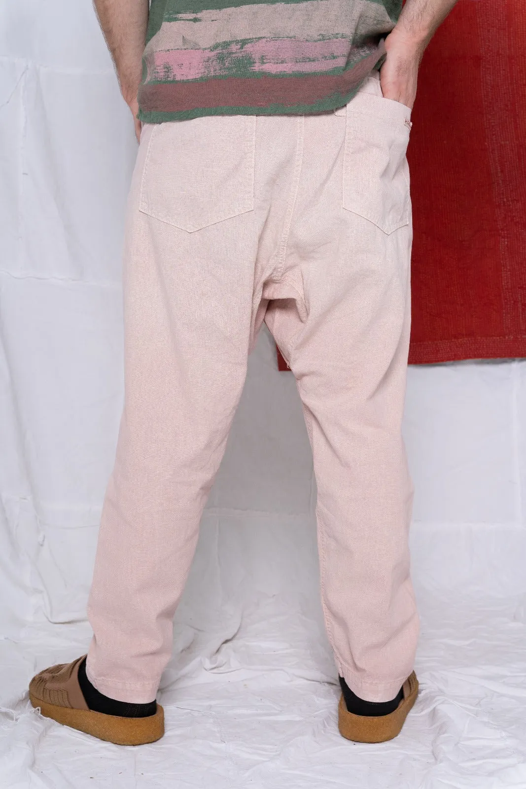 P63 Fatigue Hemp/Organic Cotton Sunfaded Pink