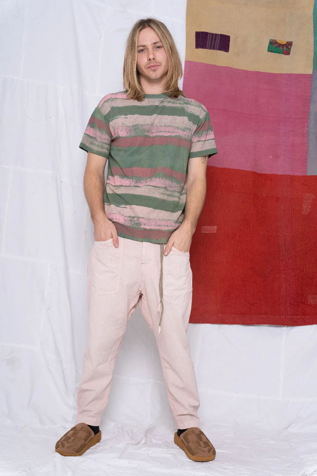 P63 Fatigue Hemp/Organic Cotton Sunfaded Pink