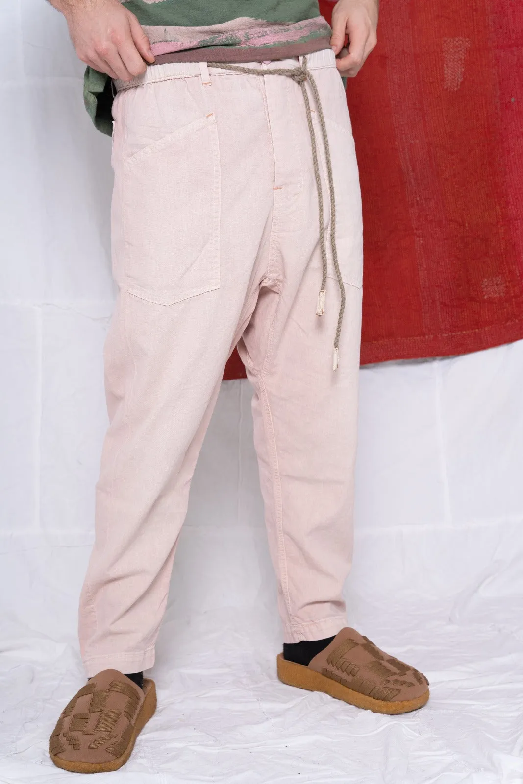 P63 Fatigue Hemp/Organic Cotton Sunfaded Pink