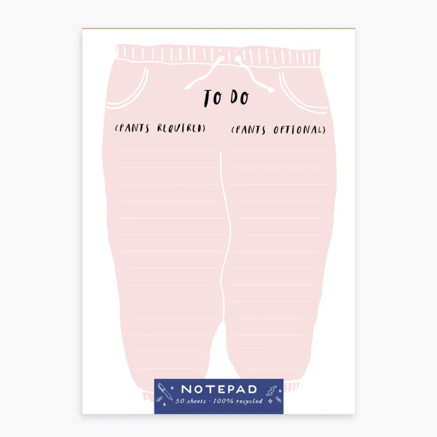 Pants Notepad