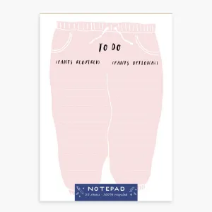 Pants Notepad