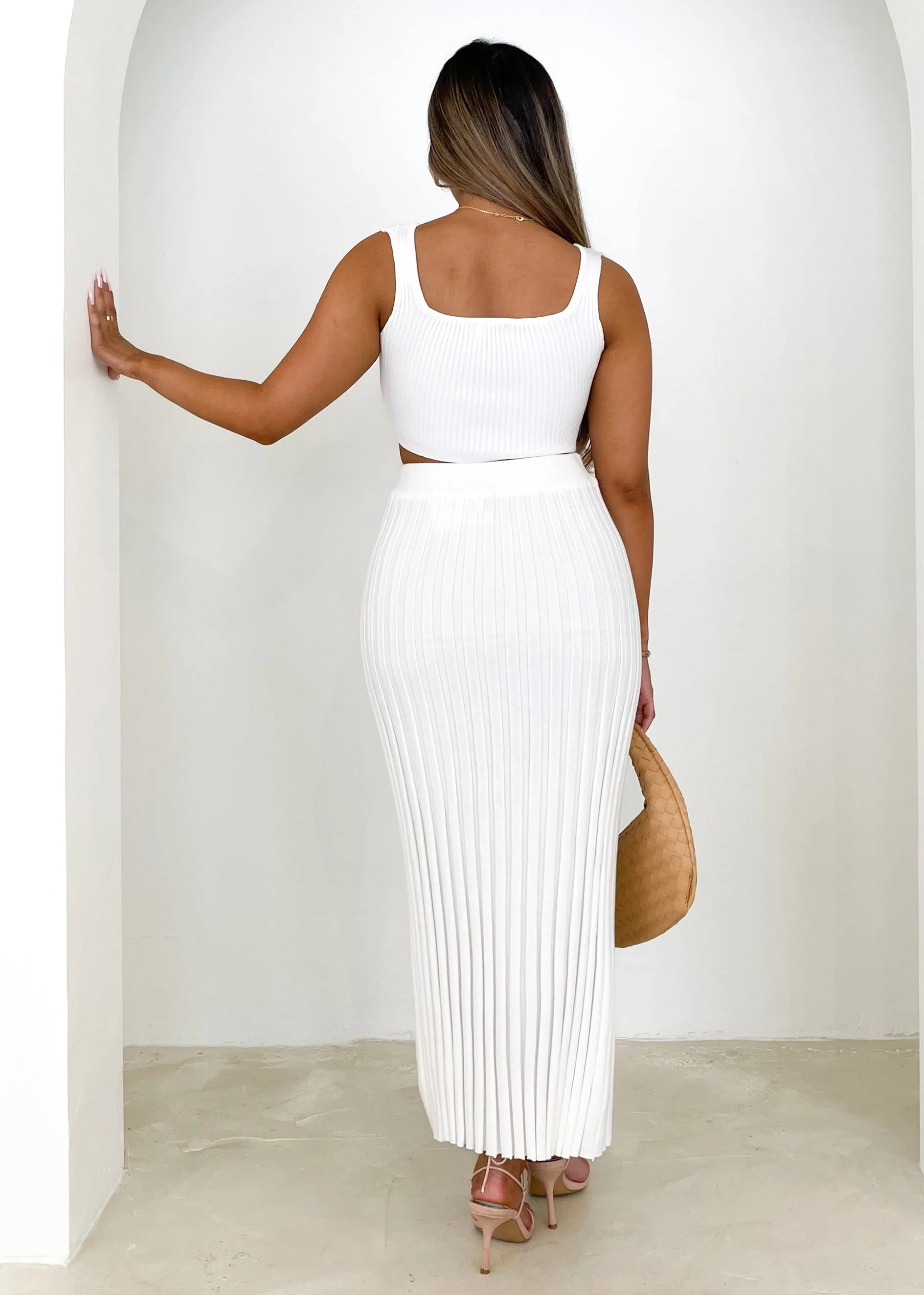 Passia Knit Crop - Off White