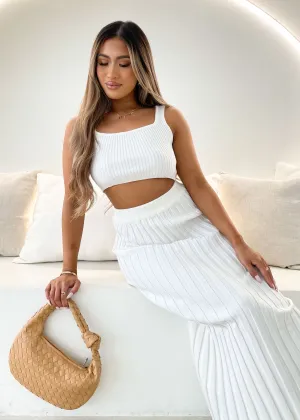 Passia Knit Crop - Off White