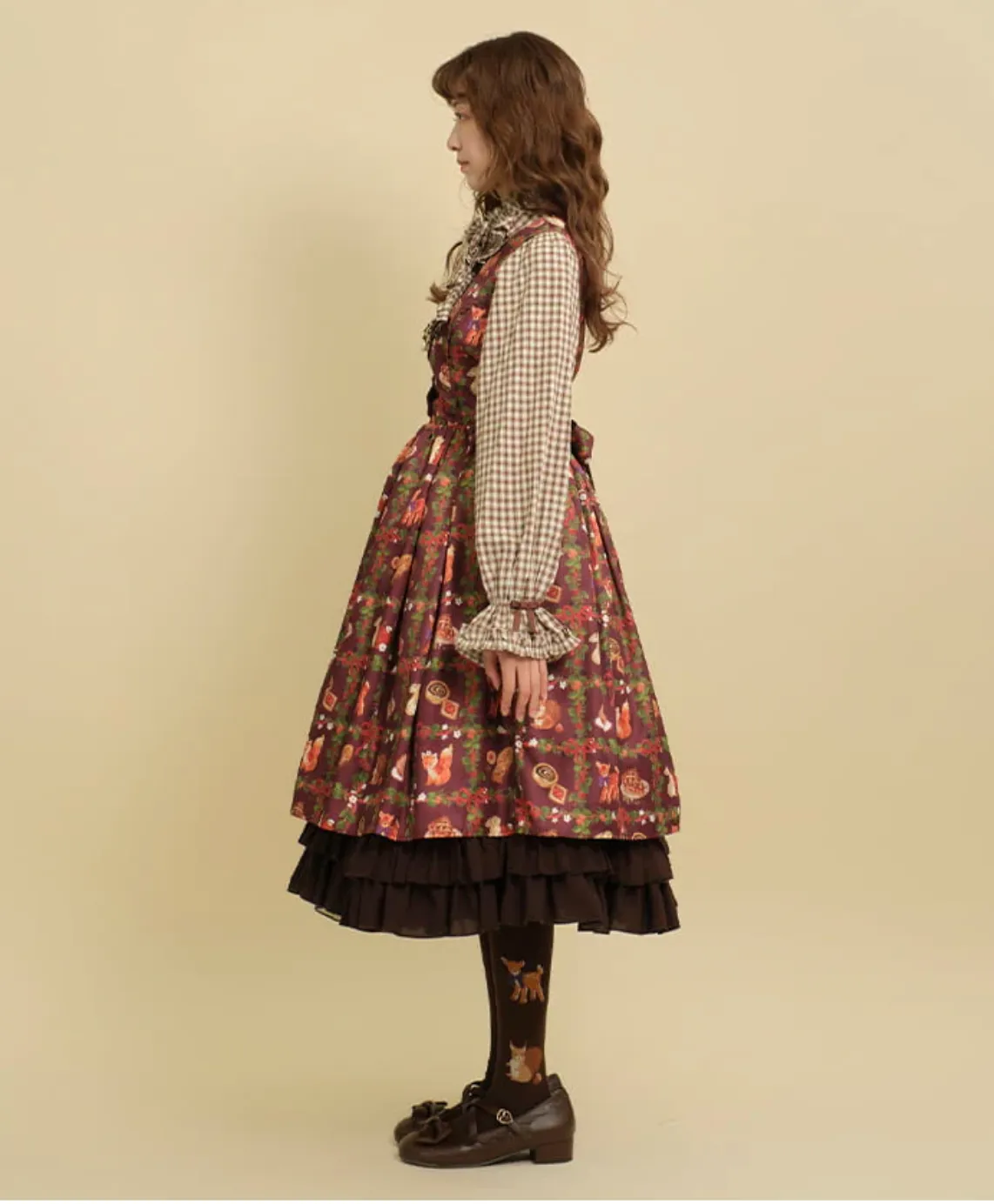 Patisserie in the Woods Pattern Jumperskirt