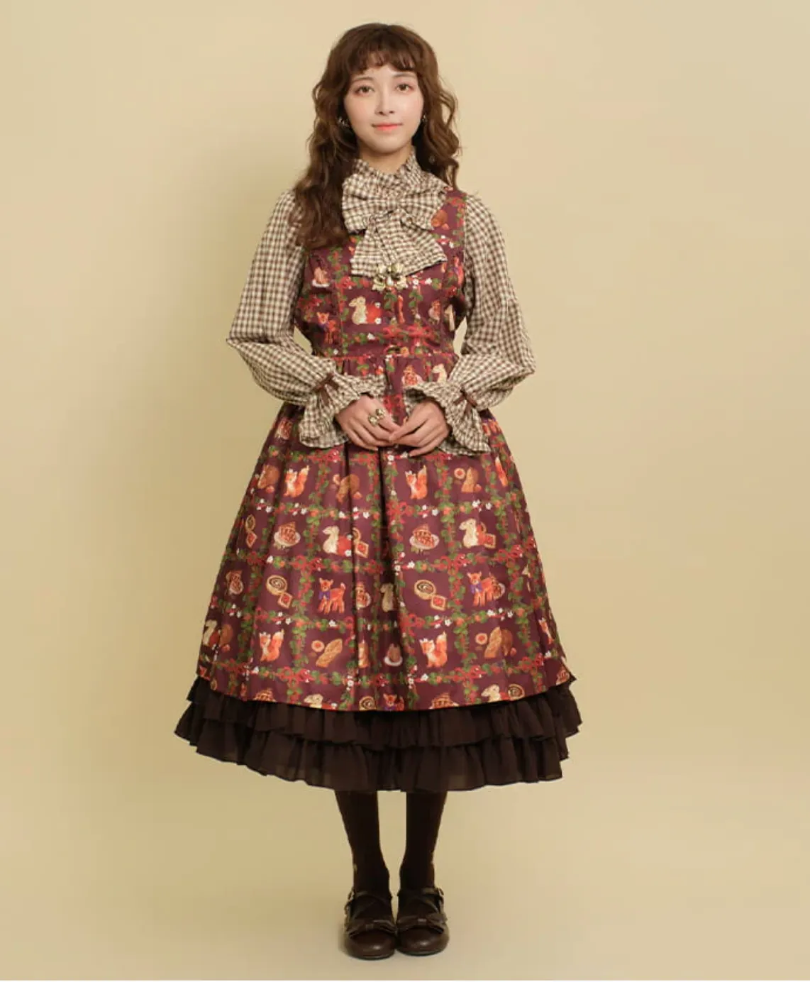 Patisserie in the Woods Pattern Jumperskirt
