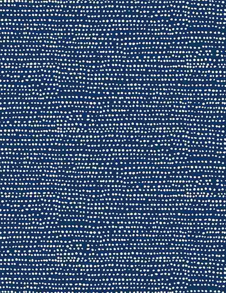 Peacoat Moonscape - Dear Stella - Quilting Cotton - 1/2 metre