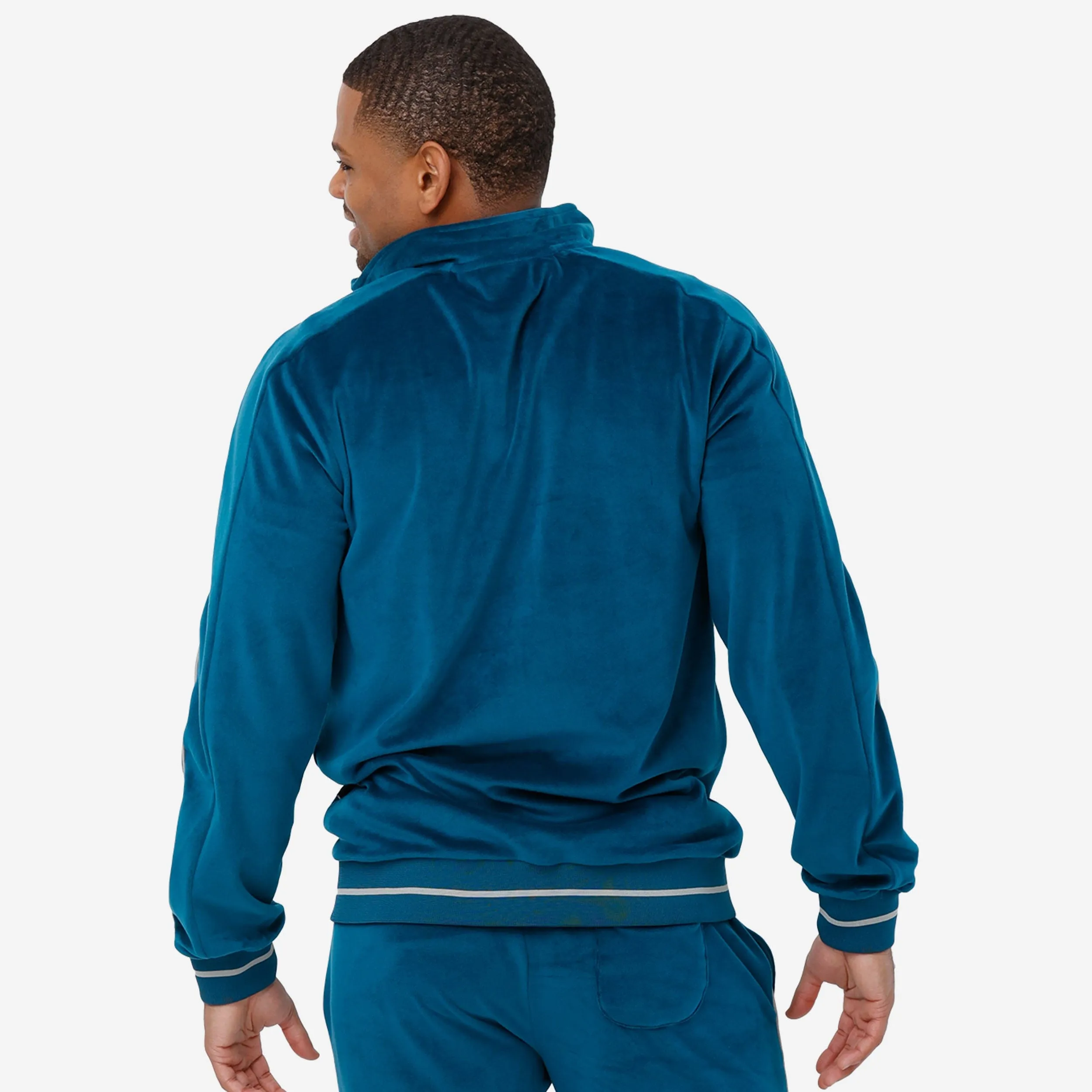 Philadelphia Eagles Velour Zip Up Top