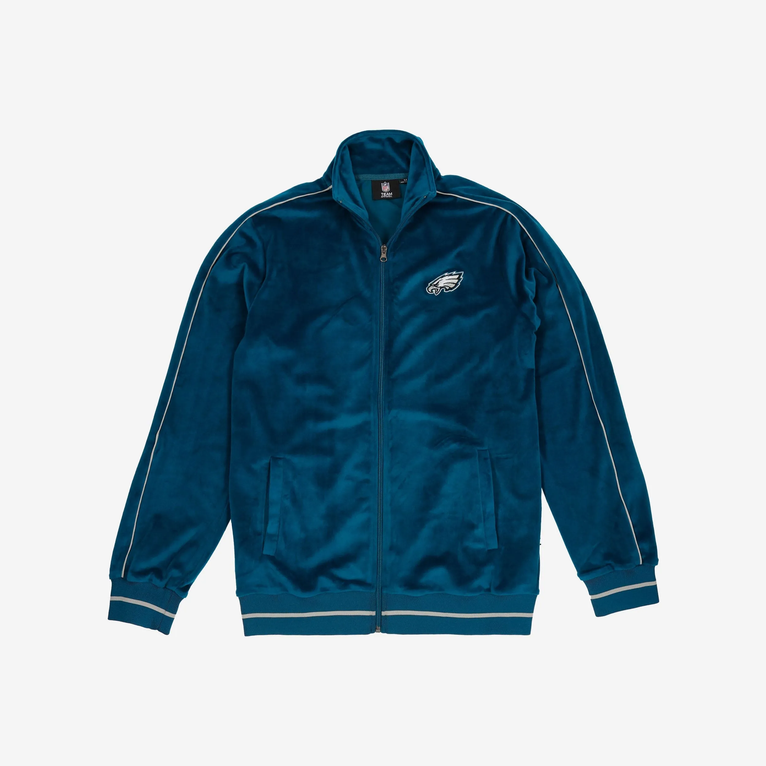 Philadelphia Eagles Velour Zip Up Top